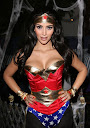 Wonder Woman Kim Kardashian Cosplay