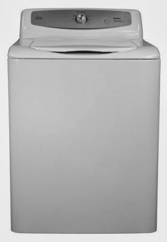  Haier RWT150AW 2.9 Cubic Foot Top Load Agitator Washer, White