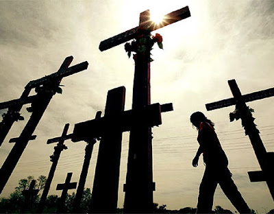 US-Mexico border residents remember victims of narco-violence