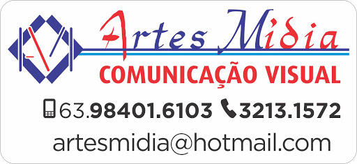 Artes Midia - Comunicação Visual, Q. 103 Sul Rua de Pedestre SO 9, 09 - LT 33 - 103 Sul, Palmas - TO, 77001-016, Brasil, Empresa_de_Comunicao_Visual, estado Tocantins