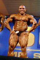Sexy Male Bodybuilder On Stage Posedown