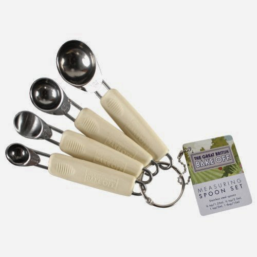 The Great British Bake Off Stainless Steel 4 Piece Baking Measuring Spoons