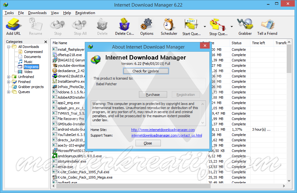 Internet Download Manager 6.22