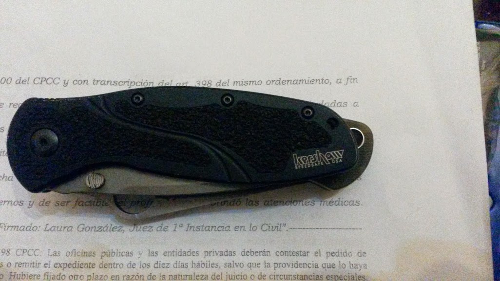 What should I use to sharpen my two (Spyderco Tenacious; Kershaw Blur) 1st  ever non-$1 (Ozark Trail) knives? - ie Afraid I'll ruin them (More info in  pic/comments) : r/EDC