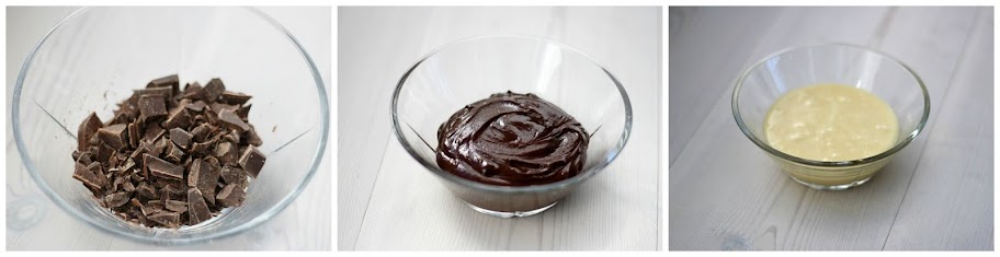 Påskeæg med chokolade og karamel