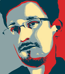Porträt Eduard Snowden.