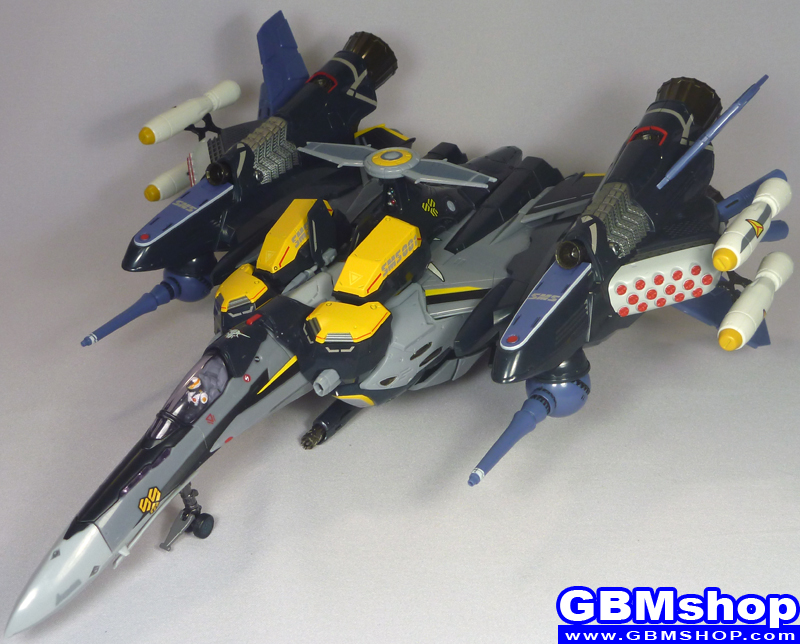 Macross Frontier VF-25S Armored Messiah with Reaction Missiles Fighter Mode Renewal Version