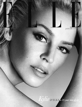 Kylie Minogue Elle UK January 2013