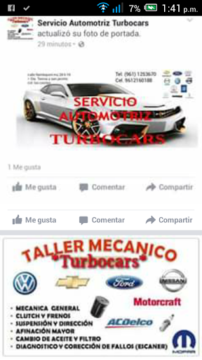 Servicio Automotriz Y Hojalateria TurboCars, Calle Mz.16 Lt.16, Los Tamarindos, Col. Santa Cruz, 29019 Tuxtla Gutiérrez, Chis., México, Taller de reparación de automóviles | CHIS