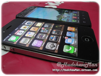 LG Optimus Black vs iPhone 4