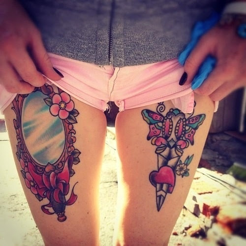 tattoos on thighs