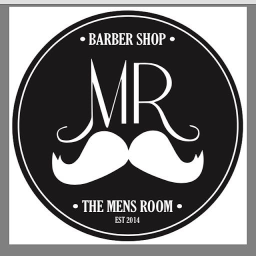 The men's room Barbers Shop logo