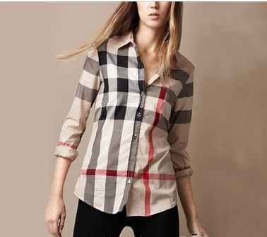 Communing With Fabric: Burberry Inspired Buttondown Shirt - Grainline ...