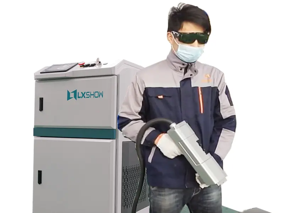 High-power laser rust removal cleaning machine