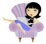 Mini Gifs  Stock-vector-this-vector-picture-represents-a-girl-on-the-armchair-that-working-with-laptop-24165319