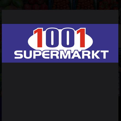 1001 Supermarkt logo