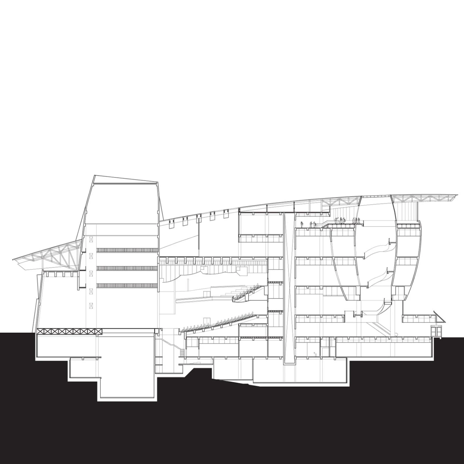 Gyeongju Arts Center by Samoo Architects Engineers