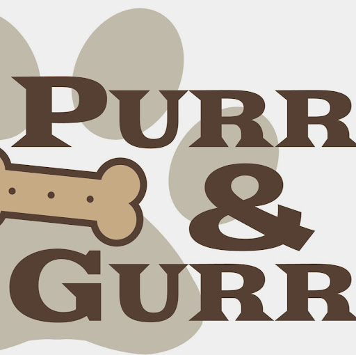Purrs & Gurrs logo