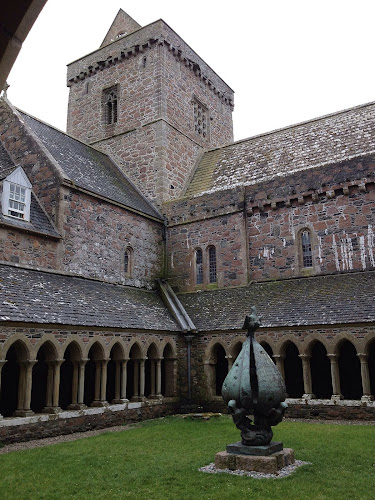 Iona abbey cloister