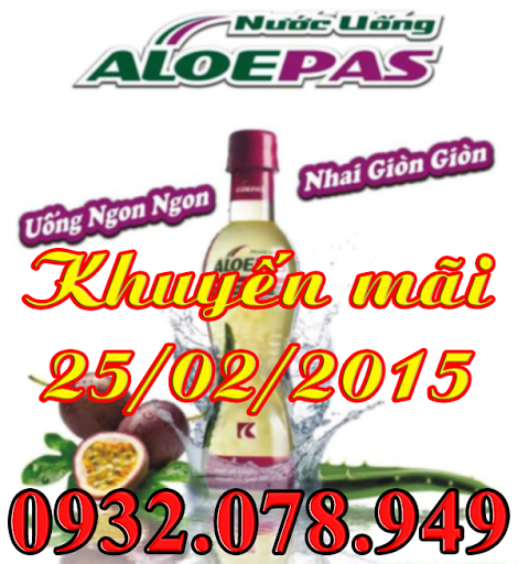 Nha Đam Chanh Dây AloePas khuyến mãi ngày Vàng 25/02/2015 Nha Đam Chanh Dây AloePas khuyến mãi ngày Vàng 25/02/2015