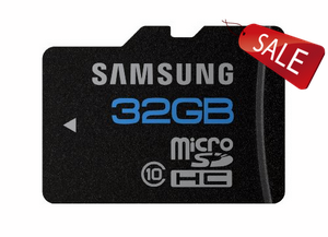 Samsung 32GB High Speed MicroSDHC Memory Card