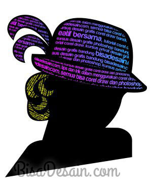 07. Membuat Tipografi Wajah dengan Corel Draw