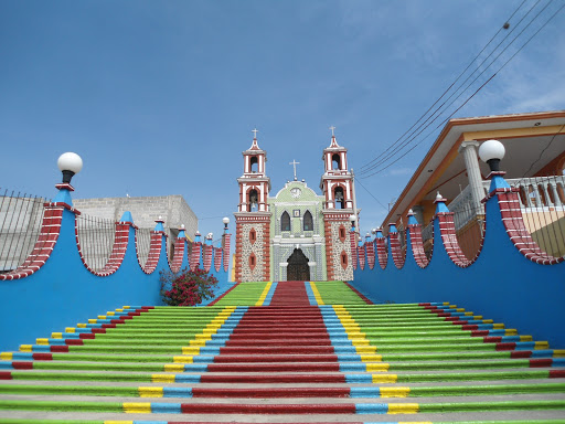 Templo del Calvario, 90120, Fray Diego de Valdez 4, Barrio del Calvario, Villa Mariano Matamoros, Tlax., México, Iglesia | TLAX