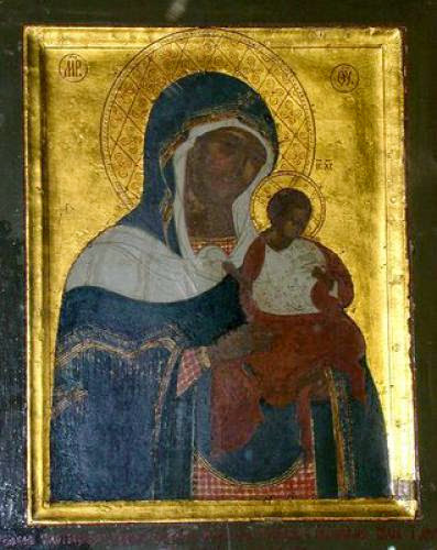 Icon Of The Mother Of God Of Konevits
