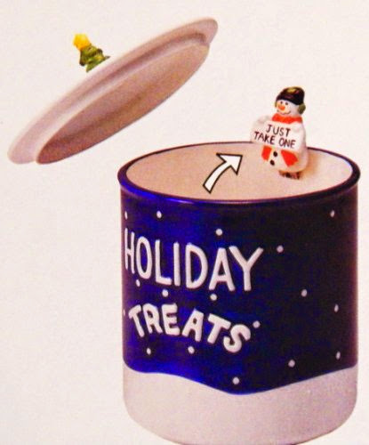  Pop -Up Cookie Jar Pop Up Snowman