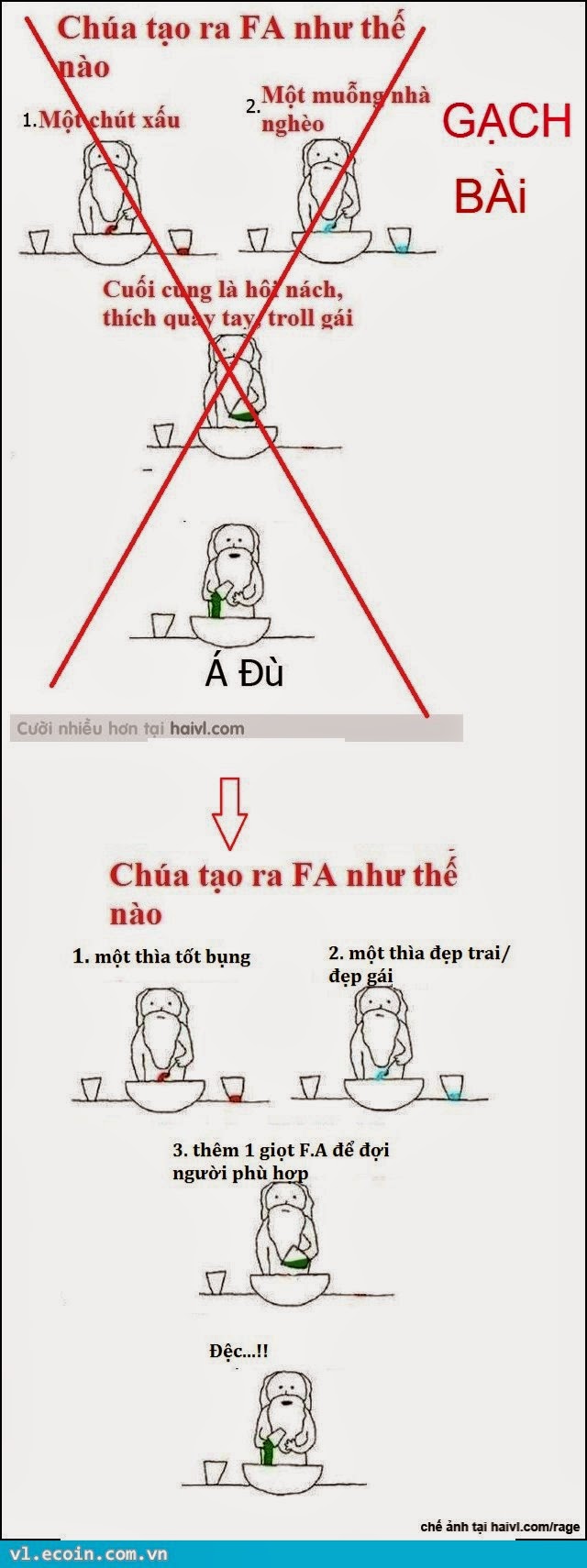 Nói thế thì tội cho dân F.A chúng cháu :((