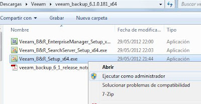 Descarga e instalacin de Veeam Backup Free Edition for VMware and Hyper-V