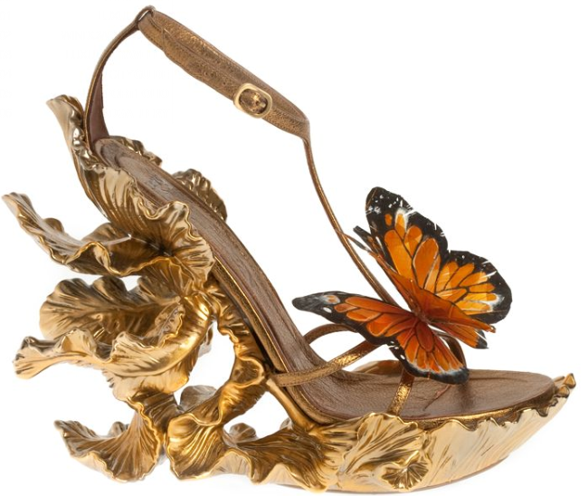 The Non-Blonde: Alexander McQueen Butterfly Shoes