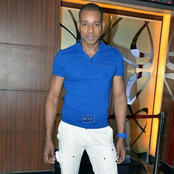 Harrison James during the premiere of Bollywood movie Pizza, held at PVR in Mumbai, on July 21, 2014.(Pic: Viral Bhayani)