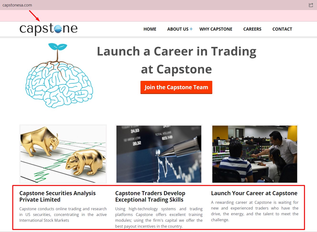  Capstone Securities Analysis Pvt Ltd