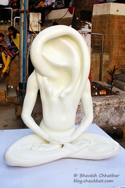 Kala Ghoda - Peace sculpture