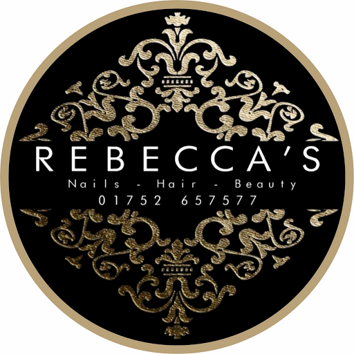 Rebecca's Nails, Hair & Beauty. logo