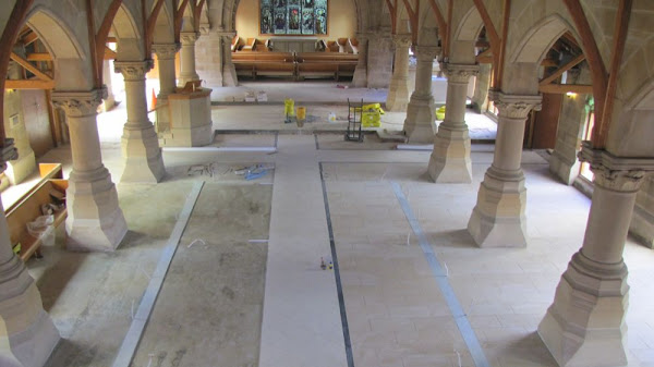 floor re-tiling