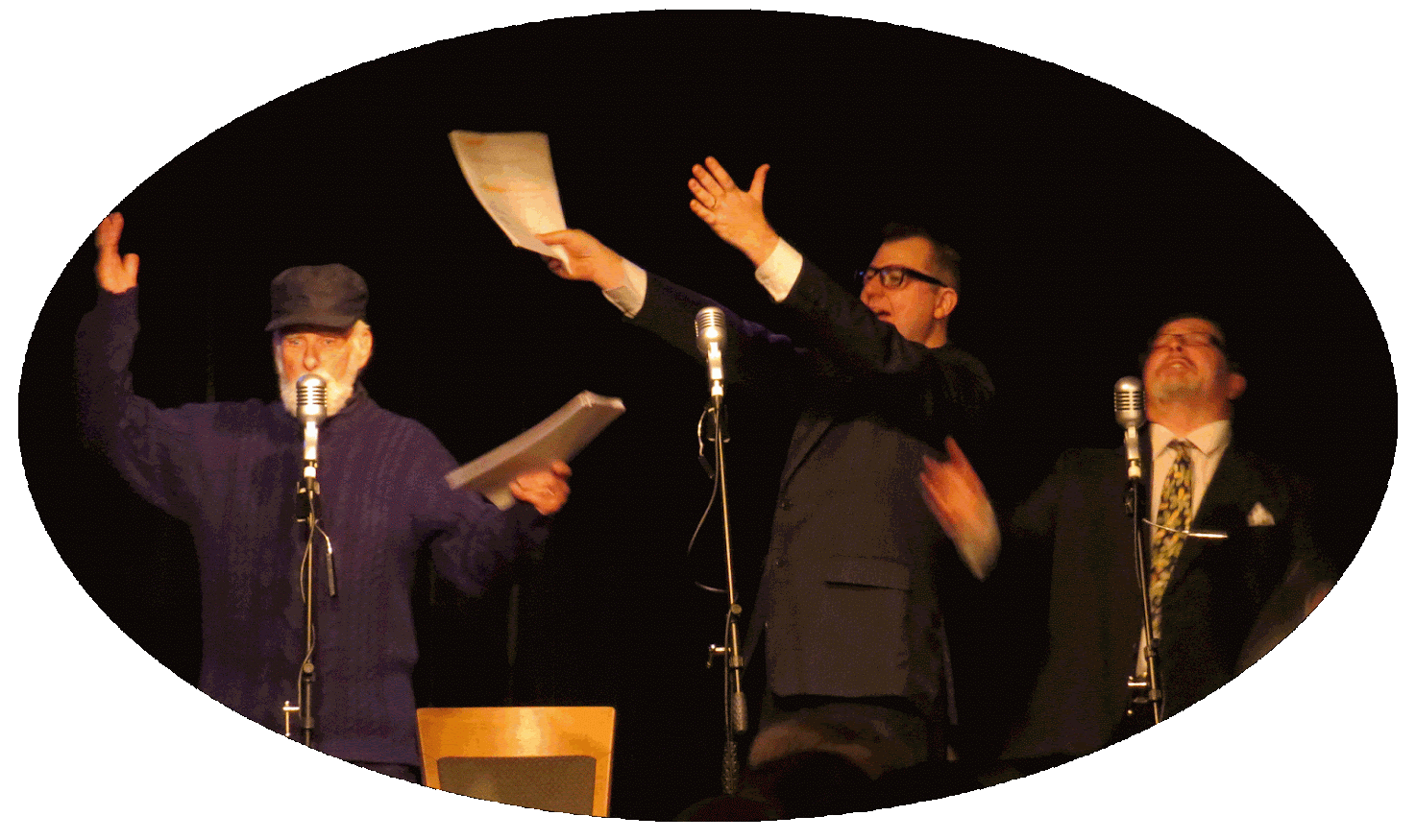 The Goon Show LIVE! on stage