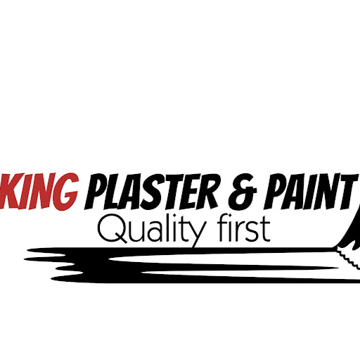 King plaster and paint logo