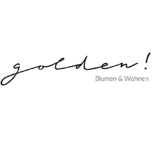 golden! Blumen & Wohnen logo