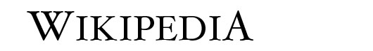 Hoefler Text font logo Wikipedia