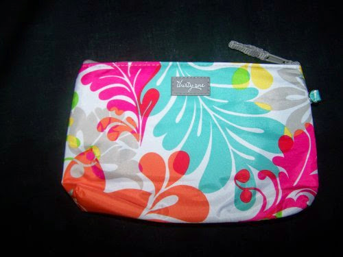  Thirty One Thermal Mini Zipper Pouch Island Damask