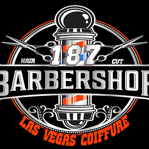 187barbershop logo