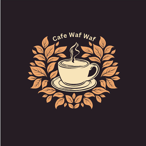 Waf Waf Cafe&Waffle logo