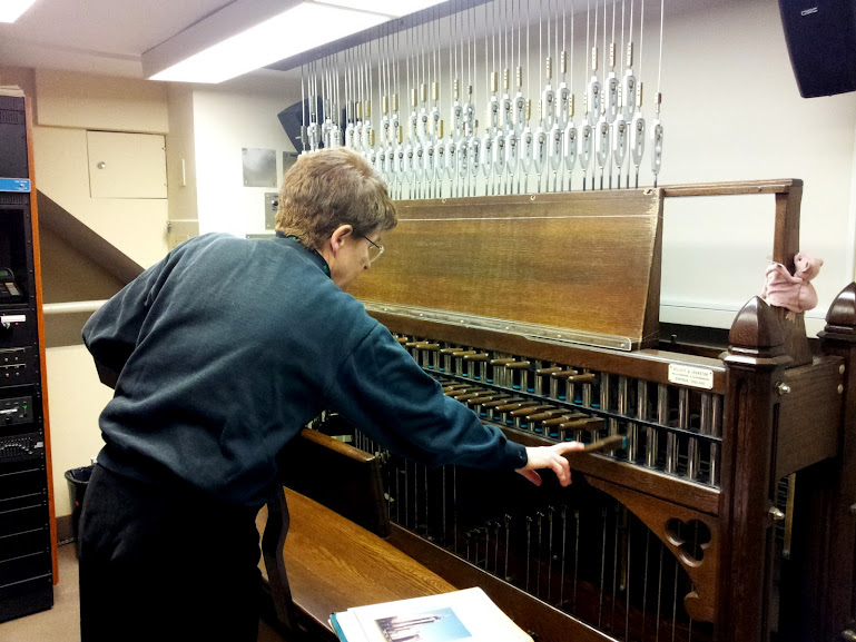 Andrea McCrady our Dominion Carillonneur 