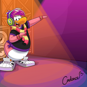 Club Penguin Cadence Giveaway Background