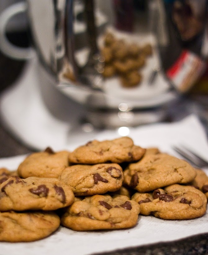 Butterscotch chocolate chip cookies