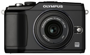  Olympus PEN E-PL2 12.3 MP CMOS Micro Four Thirds Interchangeable Lens Digital Camera with 14-42mm Lens (Black)