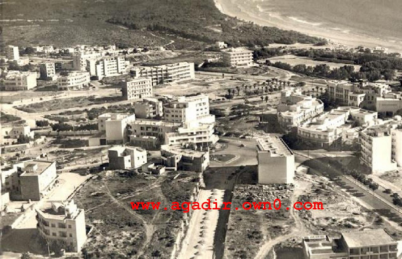 وسط المدينة قبل الزلزال 1960 باكادير Gfgf