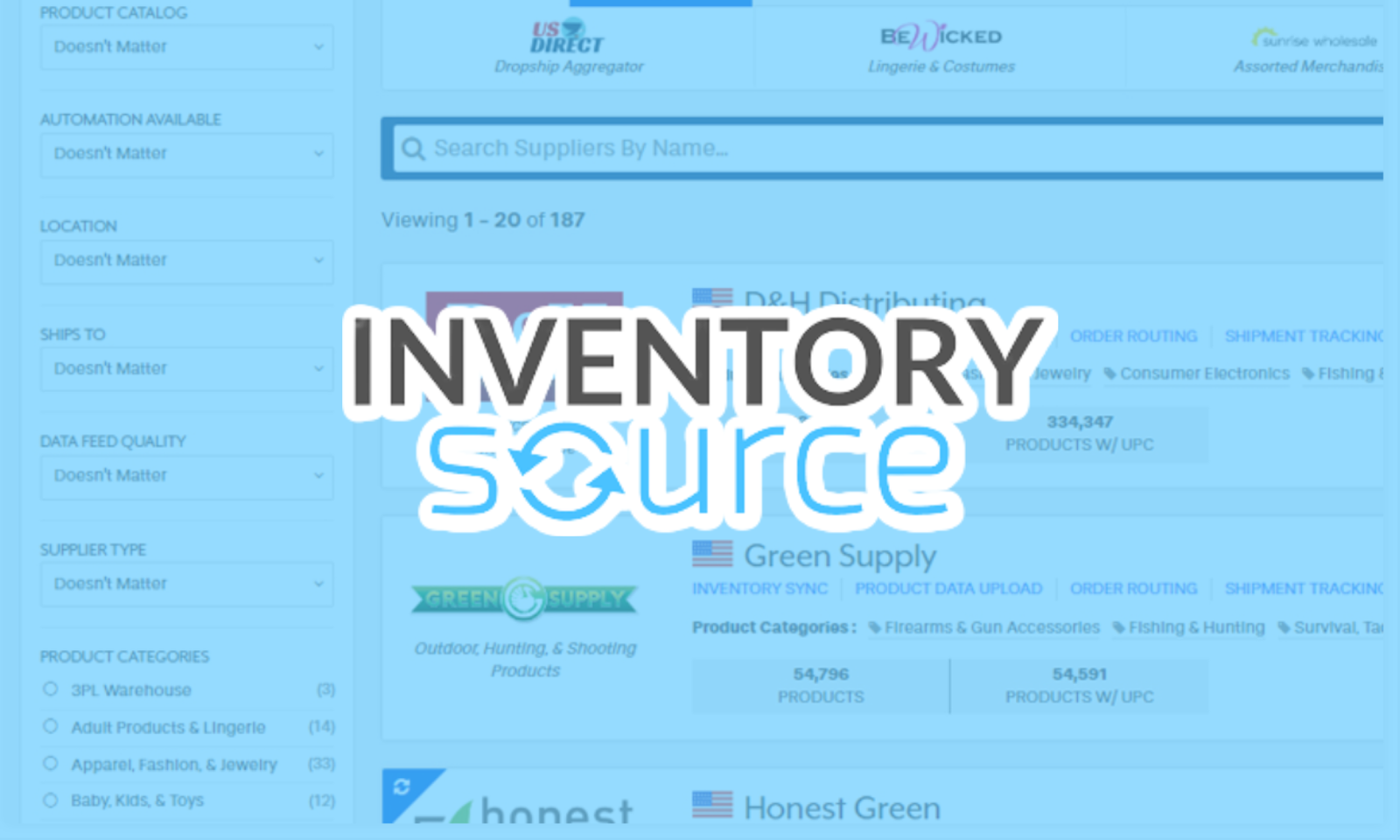 Inventory Source: Dropshipping Software: Overview